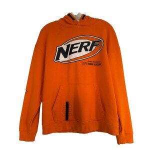 Nerf Orange Men’s Sweatshirt - Large, 23" Length, Europe Import, Gaming Vibe